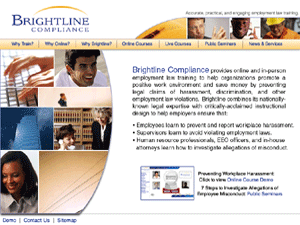 Brightline Compliance mockup.