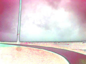 waterslide, galveston, texas, heavily digitally manipulatedly tweaked