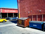bright dumpsters